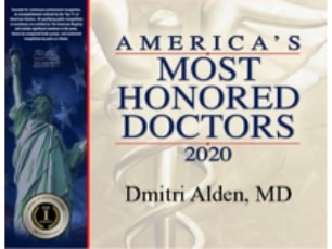 Award - American's Most Honored Doctors 2020